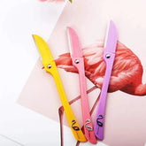 Feather Flamingo Facial Touch-up Razor (3 Razors X 1 Pack)